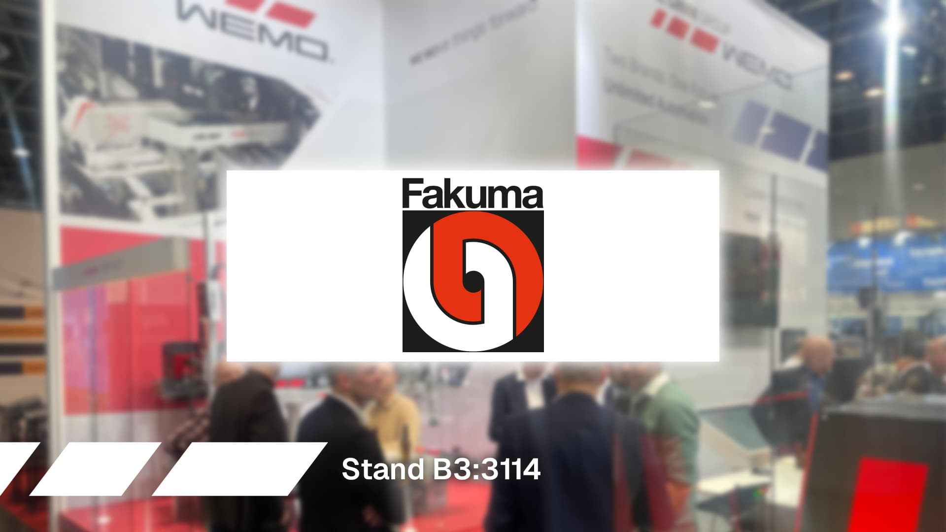 Wemo ställer ut på Fakuma, 12–16 oktober 2026